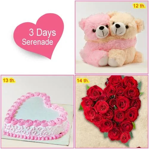 Send 3-Day Sernade Hamper for Valentines Day