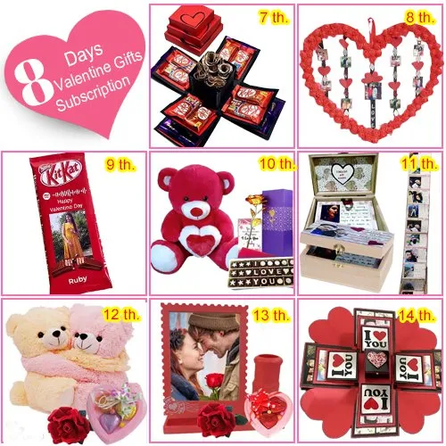 Stunning Valentine Gift Subscription for Love Week