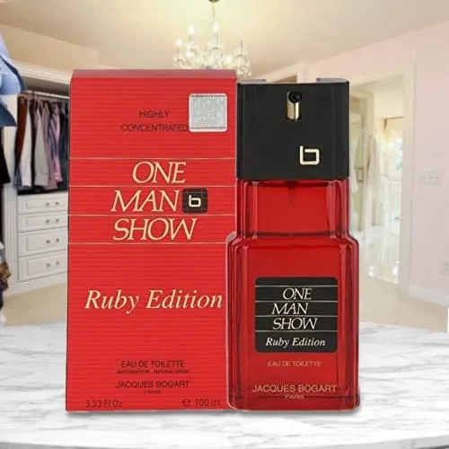 Send Bogart One Man Show Ruby Edition Perfume for Men