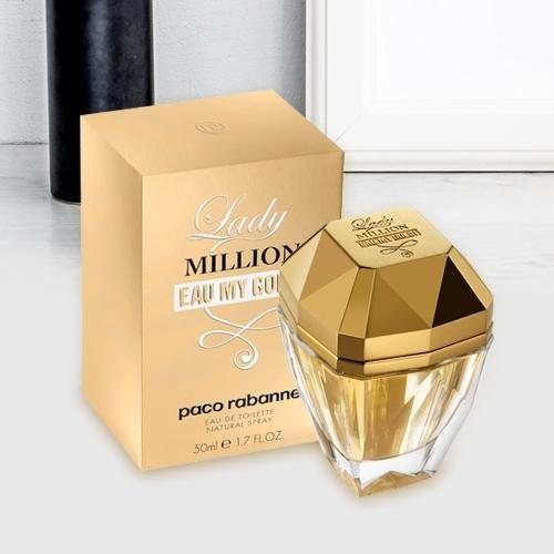 Delightful Paco Rabanne Lady Million Eau My Gold Eau de Toilette Gift for Her