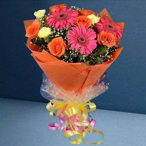 Vivid Mixed Floral Bouquet