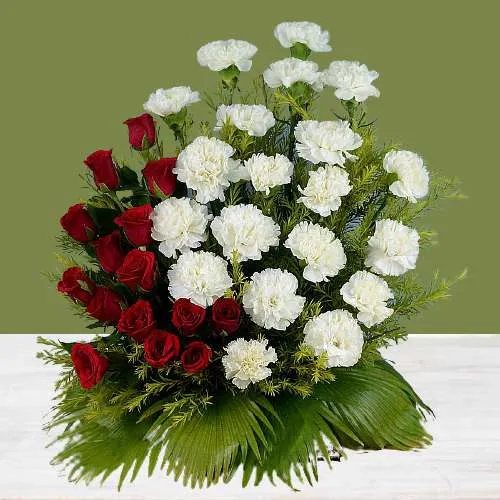 Spectacular Purity with Passion Floral Basket