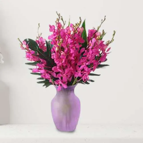 Gorgeous Pink Orchids in Vase
