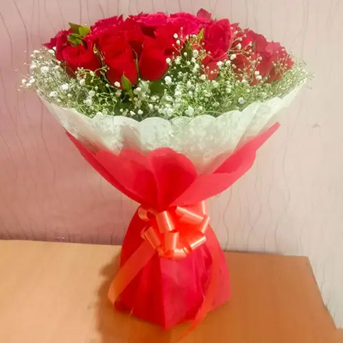 Stunning Bouquet of 20 Red Roses