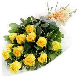 Delightful Soul Mates Forever Yellow Roses Collection