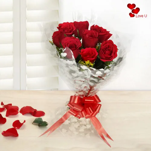 Book Online Red Roses Bouquet