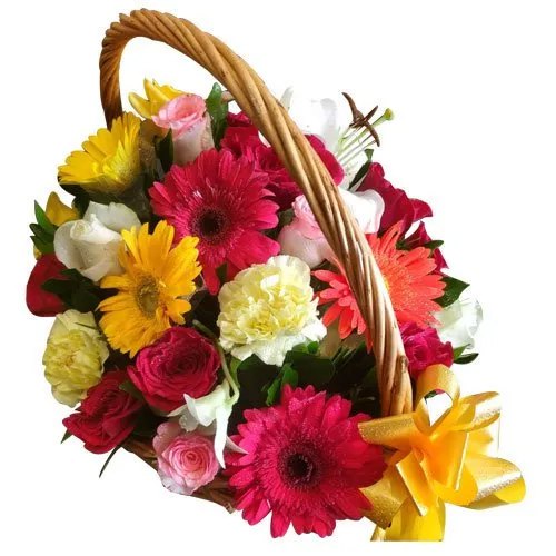 Shop for Assorted Flowers Basket