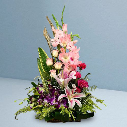 Sweet 16 Flowering Basket
