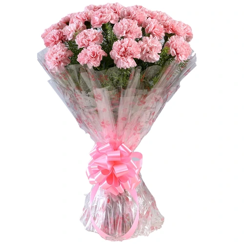Shop for this fresh Bouquet of Carnations in Pink shade