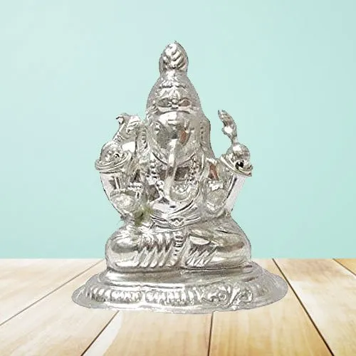 Shop for Silver Ganesh Idol