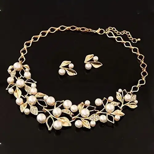 Admirable Pearl Jewellery Set