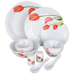 Dinner Time with La Opala Melody 15 Pieces Dinner Set