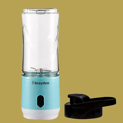 Trendy Portable Smoothie Blender with Rechargeable Battery from Brayden