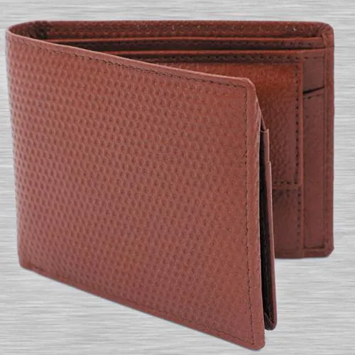 Marvelous Maroon Color Mens Leather Wallet
