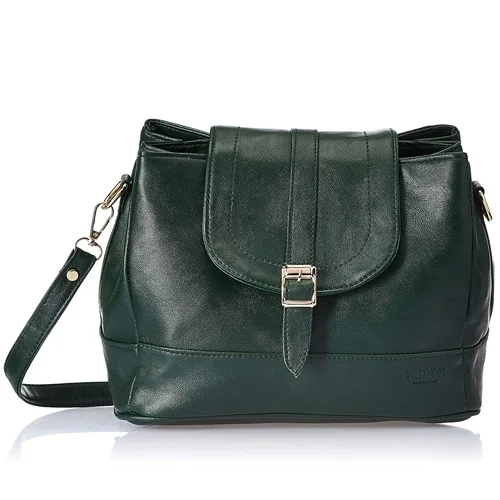 Nelle Harper Dark Green Modish Womens Handbag