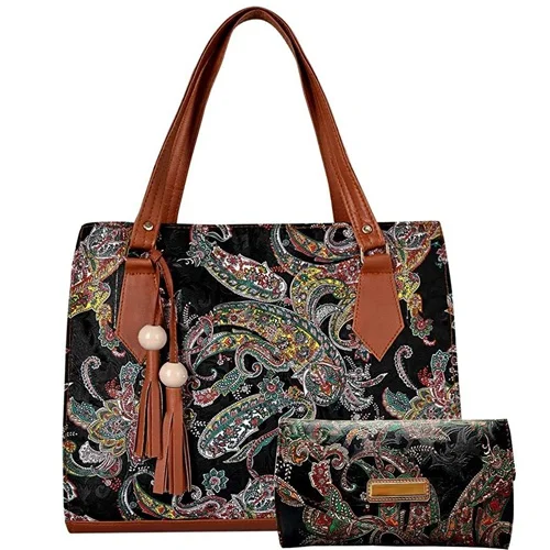 Wild Maple Women Handbag n Hand Clutch Awesome Pack of 2