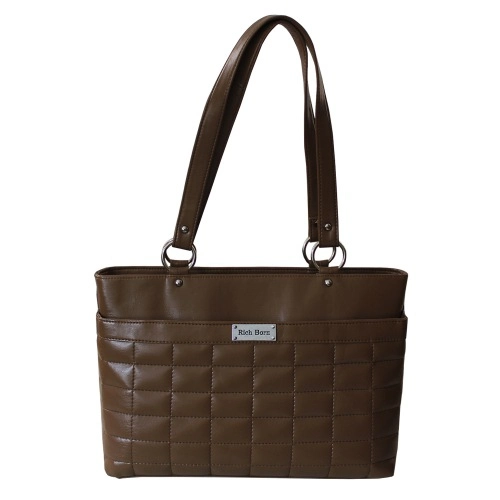 Trendy Square Stich Office Bag for Ladies