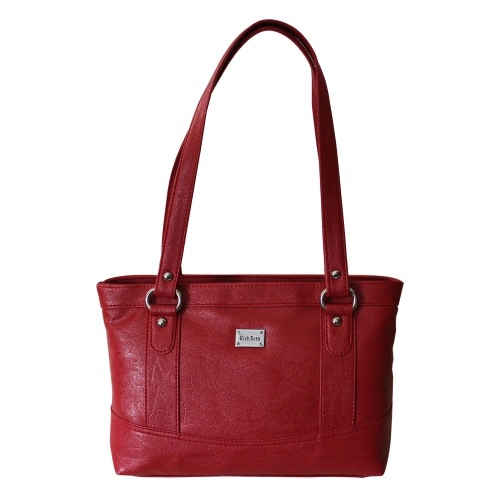 Classy Maroon Vanity Bag for Her with Dual Chambers
