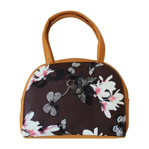Trendy Purse for Women in Colorful Butterfly Print