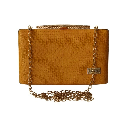 Dazzling Tan Colored Party Purse for Ladies