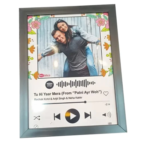 Mesmerizing Personalized Music Photo Frame