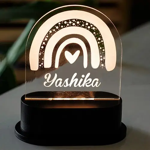 Designer Customized Name Lamp Gift