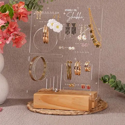 Luxurious Customized Sparkle On Jewellery Stand