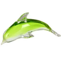 Send Glass Crystal Dolphin