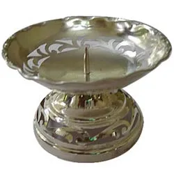 Buy Silver Plated Candle Stand