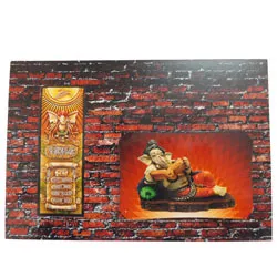 Lord Ganesha Wall Potrait for Success, Prosperity and Protection