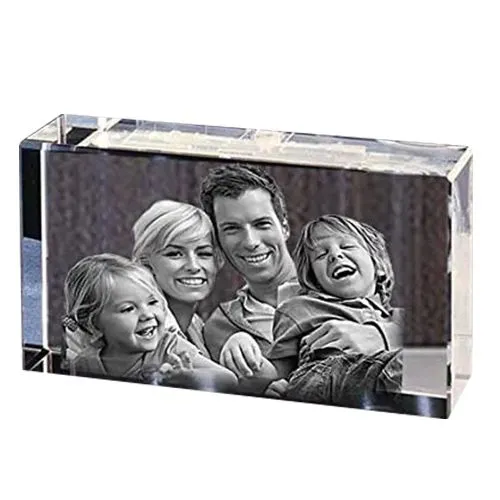 Send Personalized Rectangular Glass Paper Weight