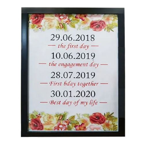 Exclusive Date Frame