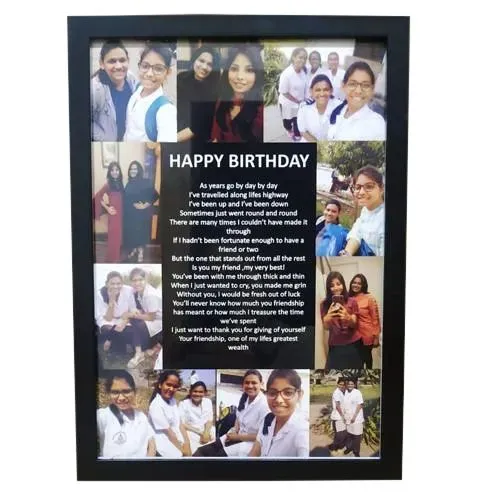 Stunning Personalized Collage Frame