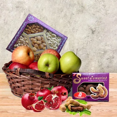 Buy Fruit N Nut Gift Basket