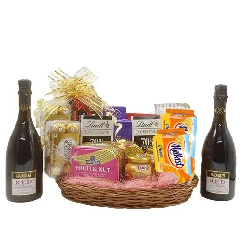 Wholesome Happiness Gourmet Treat Basket