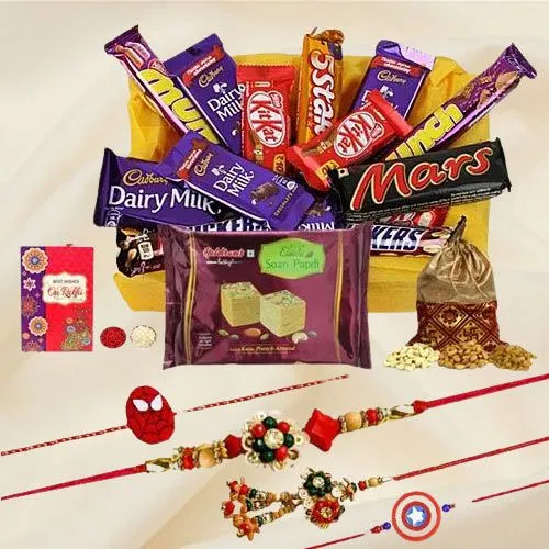 Chocolate Magic for Family Rakhi