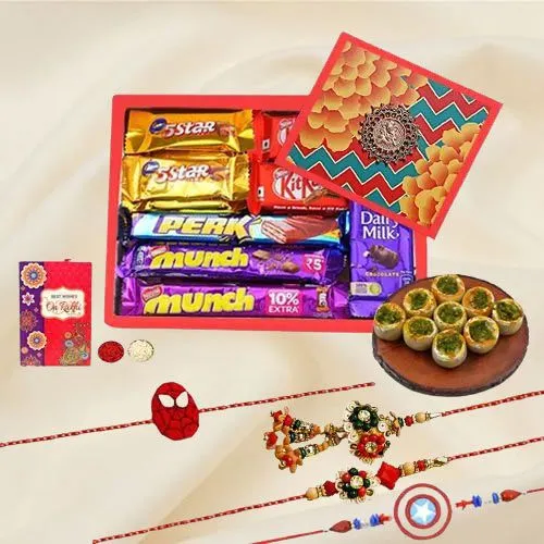 Rakhi Sets N Chocolaty Blast for Family