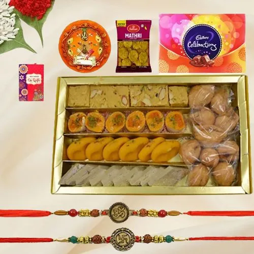 Auspicious Rakhi n Savoury Sweets