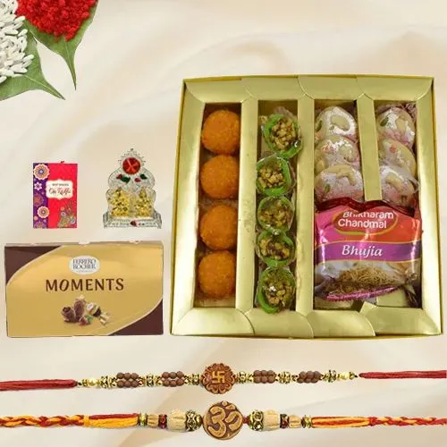 Flavourful Sweets n Family Rakhi