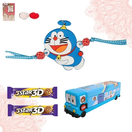 Doraemon rakhi N Assortments Bonanza