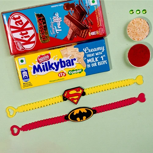 Cool Superhero Rakhi Chocolatyness Unbound