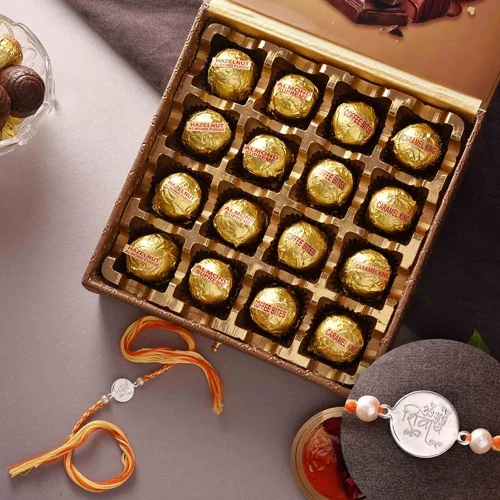 Shivaay Rakhi With Assorted Chocolates