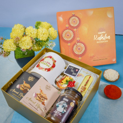 Perfect Rakhi Gifts n Treats Box