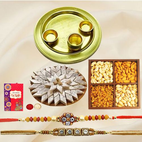 Special Gold Plated Thali Hamper1