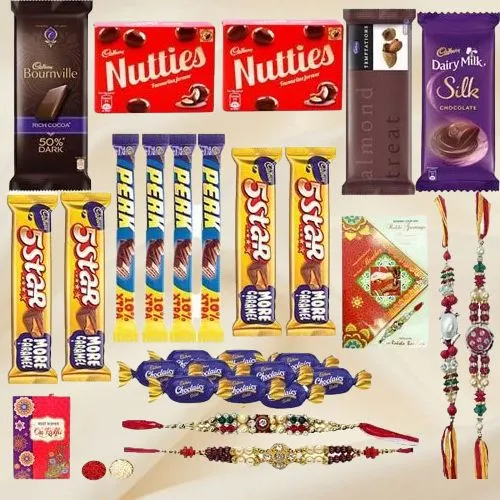 Decadent Rakhi Chocolate Gift Set