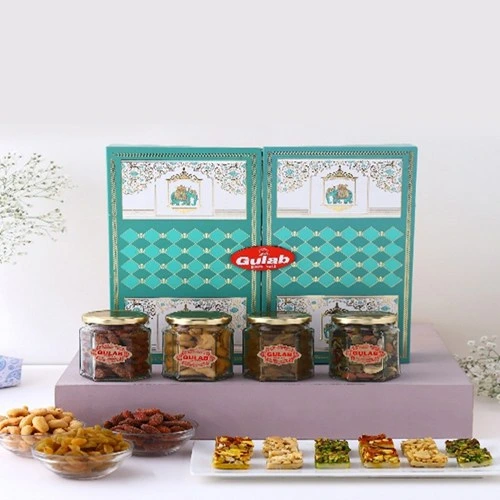 Lip-Smacking Sweets with Nuts Gift Box
