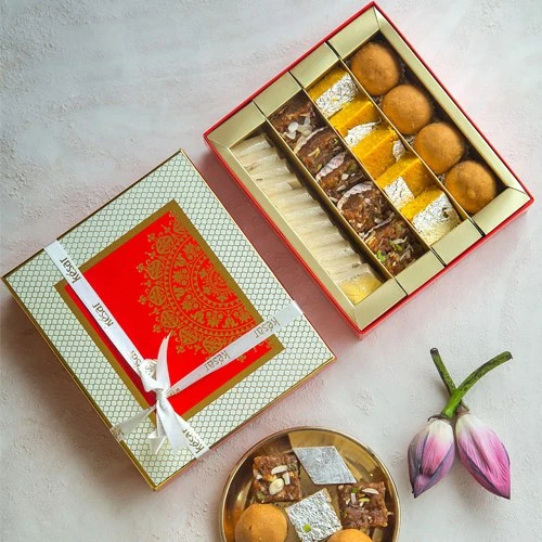 Desi Sweets Delight Kesar Gift Box