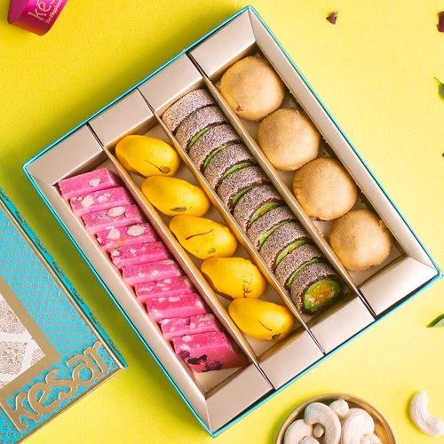 Sweetness Unfurls Anniversary Gift Box by Kesar