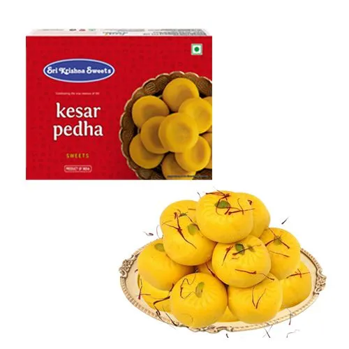 Sri Krishna Sweets Kesar Peda