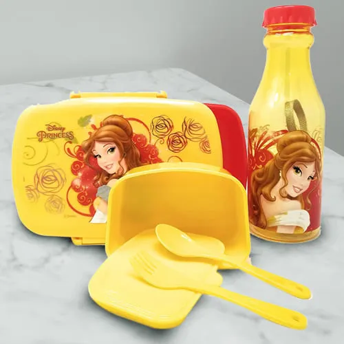 Adorable Disney Belle Princess Lunch Box n Water Bottle